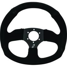 DragonFire Racing Steering Wheels - D-shaped- Suede- Iron Series- 0in offset