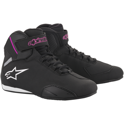 ALPINESTARS Stella Sektor Shoes - Black/Pink - US 10.5 / EU 43 2515719103910.5
