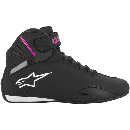 ALPINESTARS Stella Sektor Shoes - Black/Pink - US 10.5 / EU 43 2515719103910.5