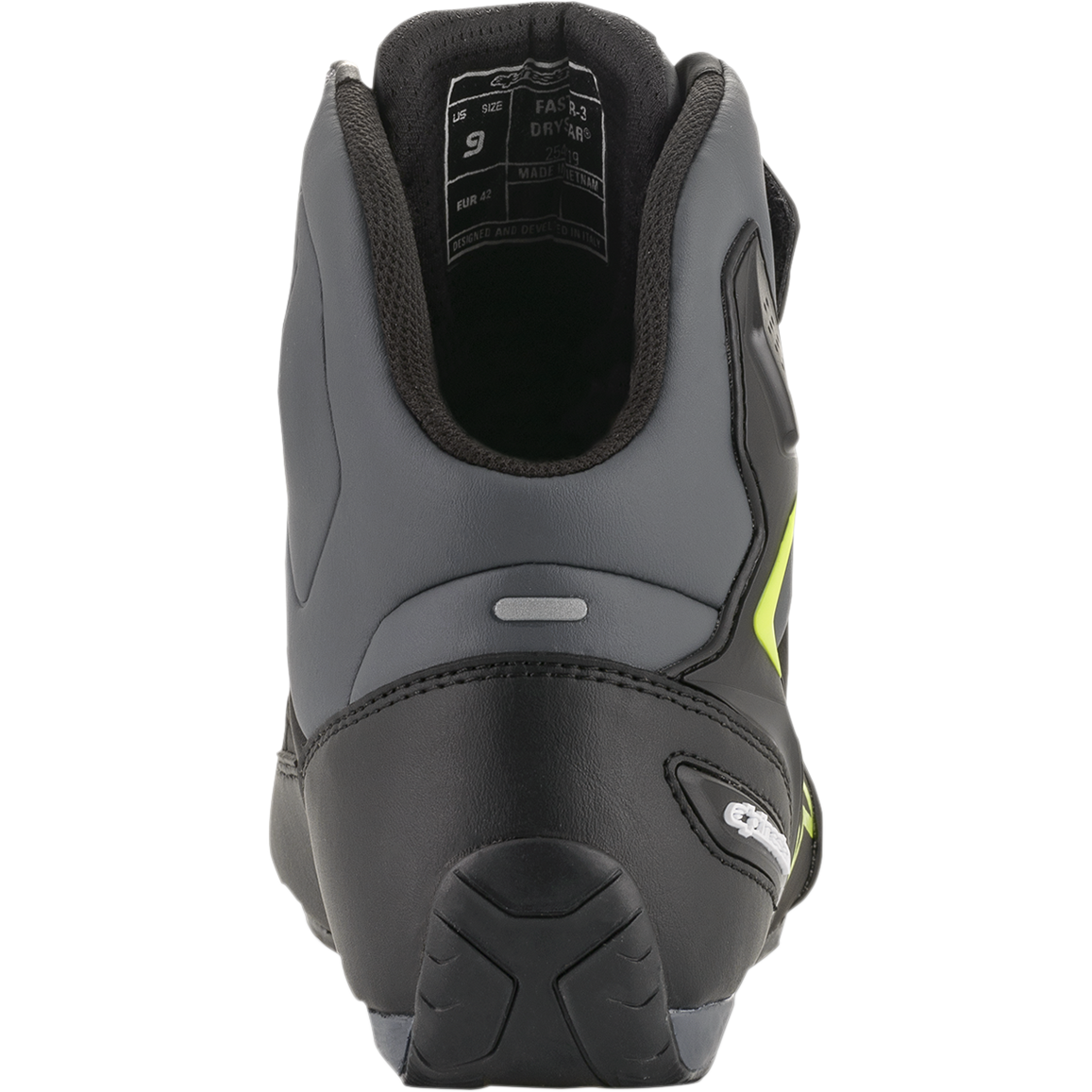 ALPINESTARS Faster-3 Drystar? Shoes - Black/Gray/Yellow - US 14 2540719175-14