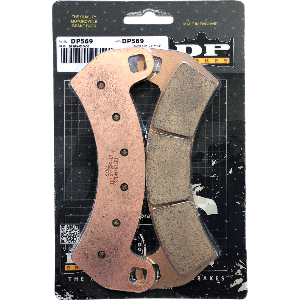 DP BRAKES Standard Brake Pads - RZR DP569