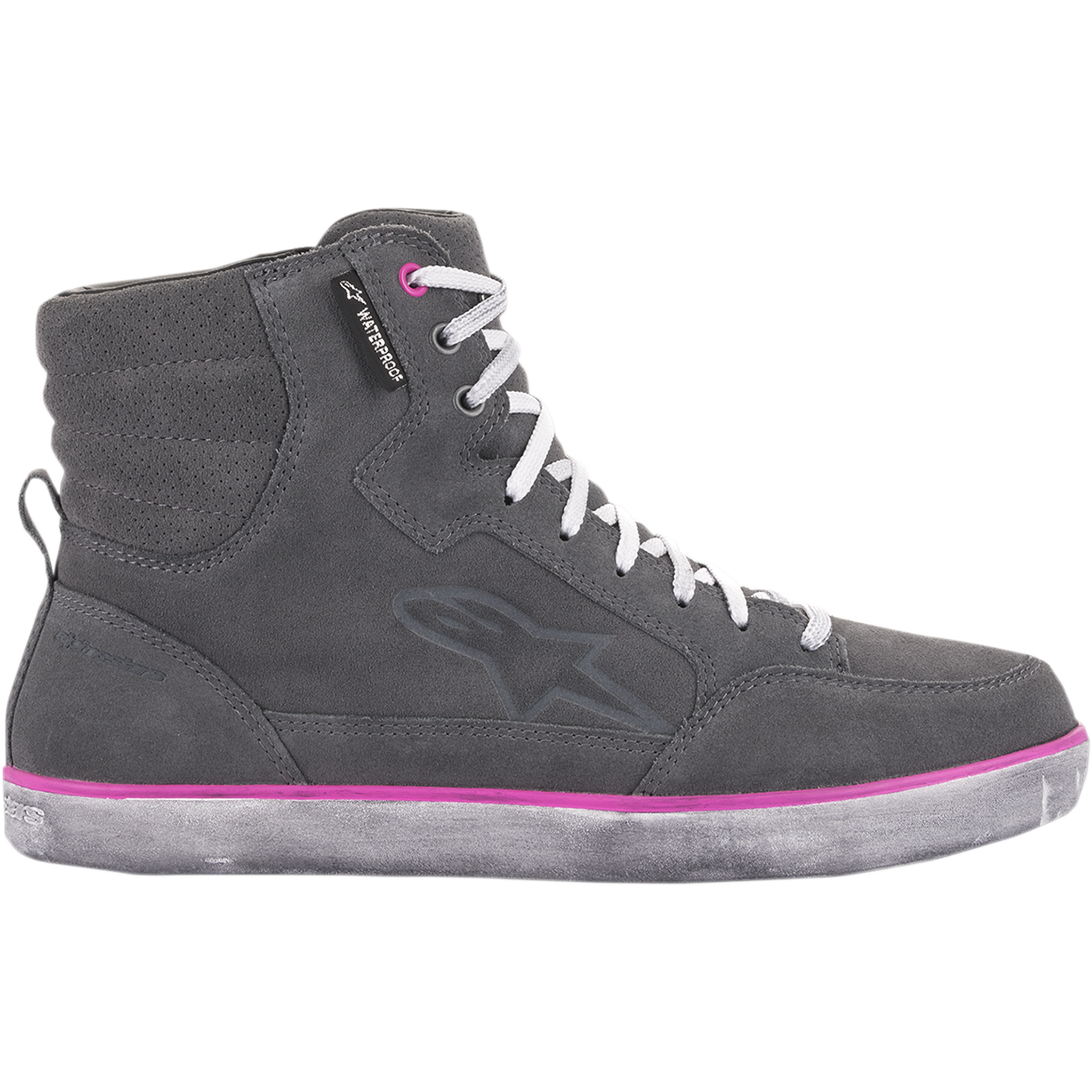 ALPINESTARS J-6 Waterproof Women's Shoes - Gray/Pink - US 10 2542220909510