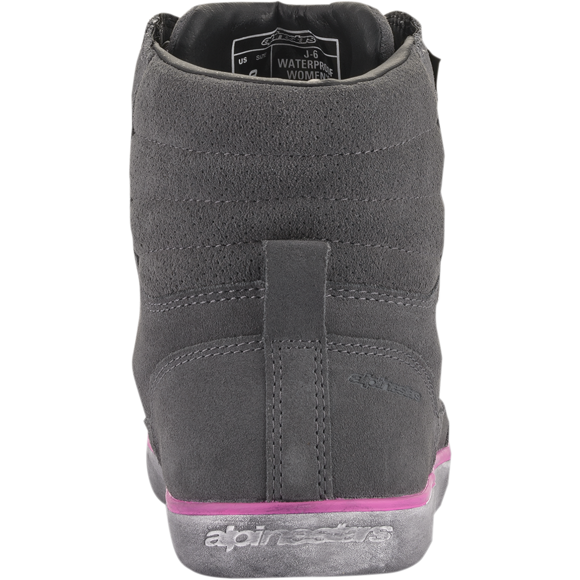 ALPINESTARS J-6 Waterproof Women's Shoes - Gray/Pink - US 11 2542220909511