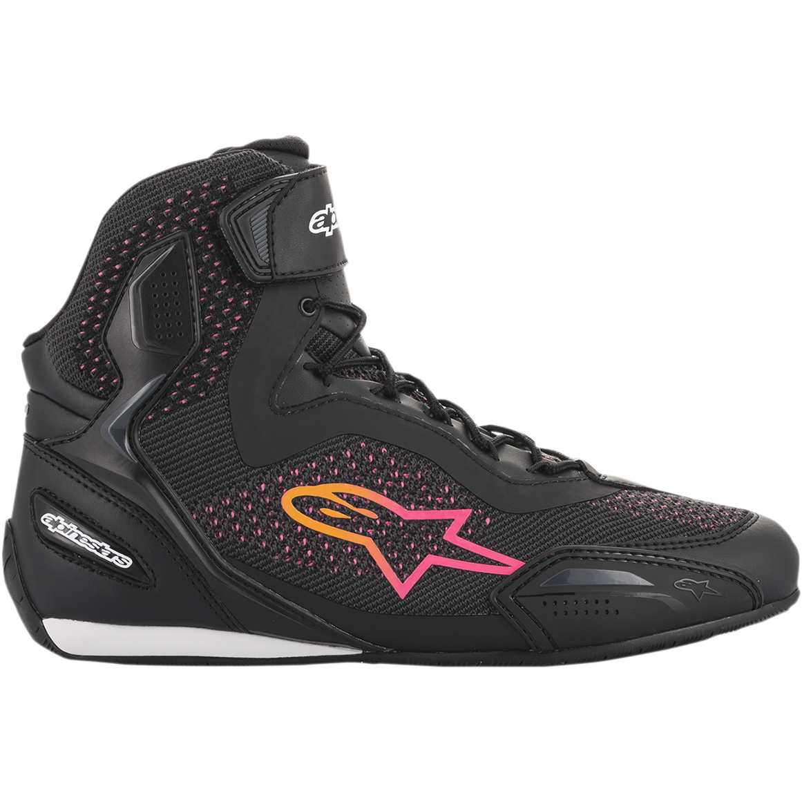 ALPINESTARS Stella Faster-3 Rideknit Shoes - Black/Yellow/Pink - US 5.5 / EU 37 251052014395.5