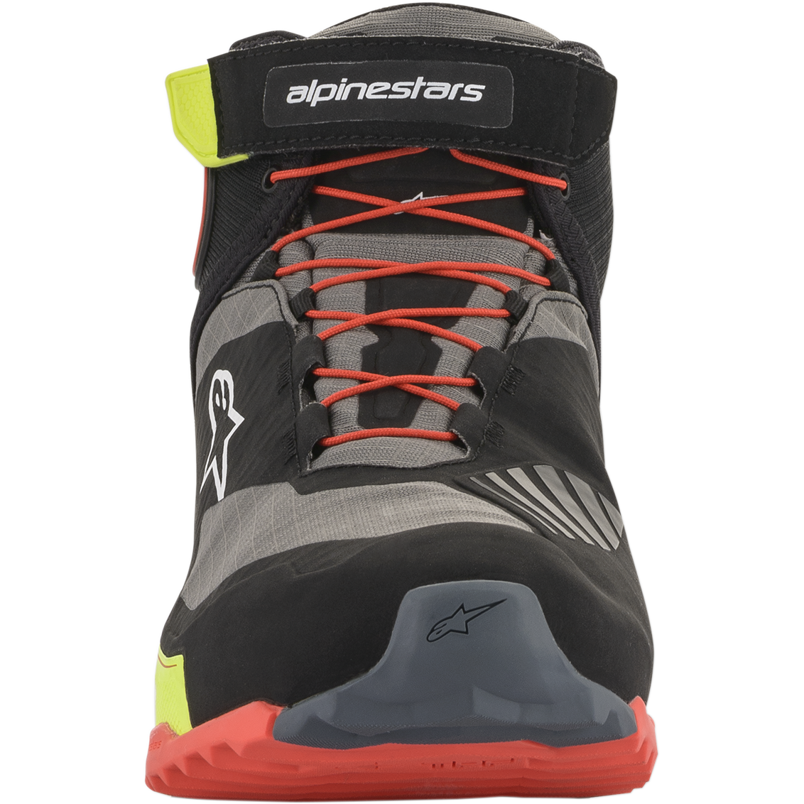 ALPINESTARS CR-X Drystar? Shoes - Black/Red/Yellow Fluorescent - US 14 / EU 48 2611820153814