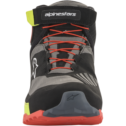ALPINESTARS CR-X Drystar? Shoes - Black/Red/Yellow Fluorescent - US 14 / EU 48 2611820153814