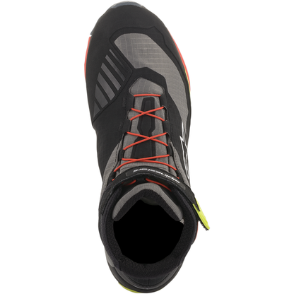 ALPINESTARS CR-X Drystar? Shoes - Black/Red/Yellow Fluorescent - US 10 / EU 43 2611820153810