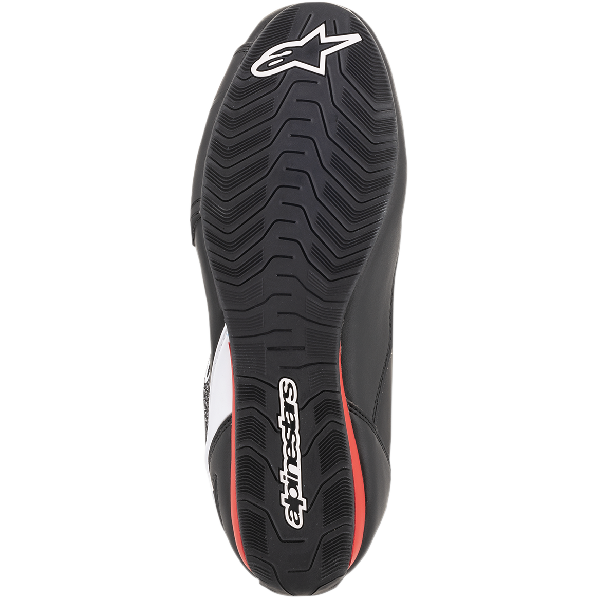 ALPINESTARS Faster-3 Rideknit? Shoes - Black/White/Red - US 11.5 / EU 45 2510319123-11.5