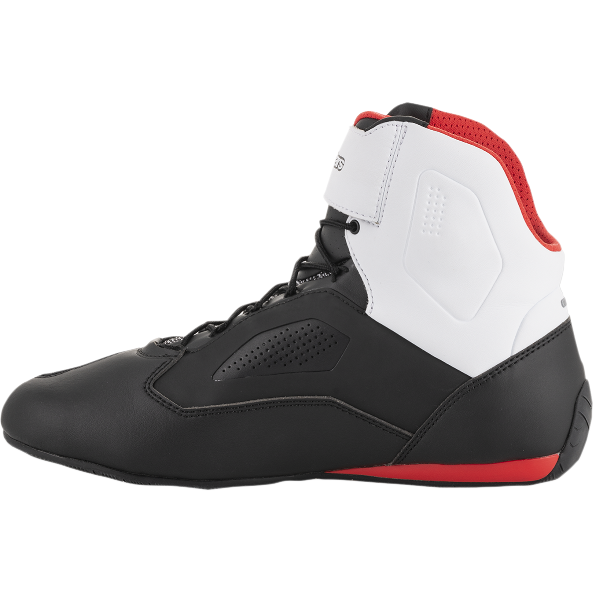 ALPINESTARS Faster-3 Rideknit? Shoes - Black/White/Red - US 12 / EU 45.5 2510319123-12