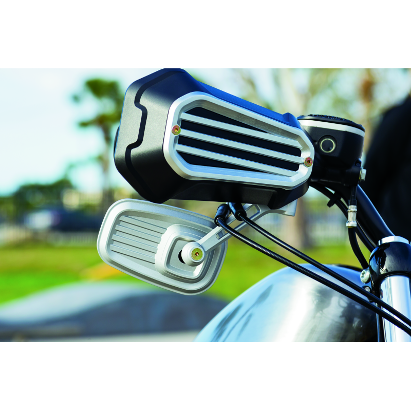 Kuryakyn Dillinger Handguards Silver