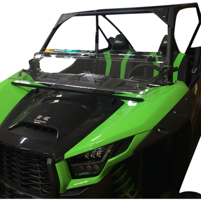 MOOSE OFFROAD Full Folding Windshield - KRX LEMA100-0048