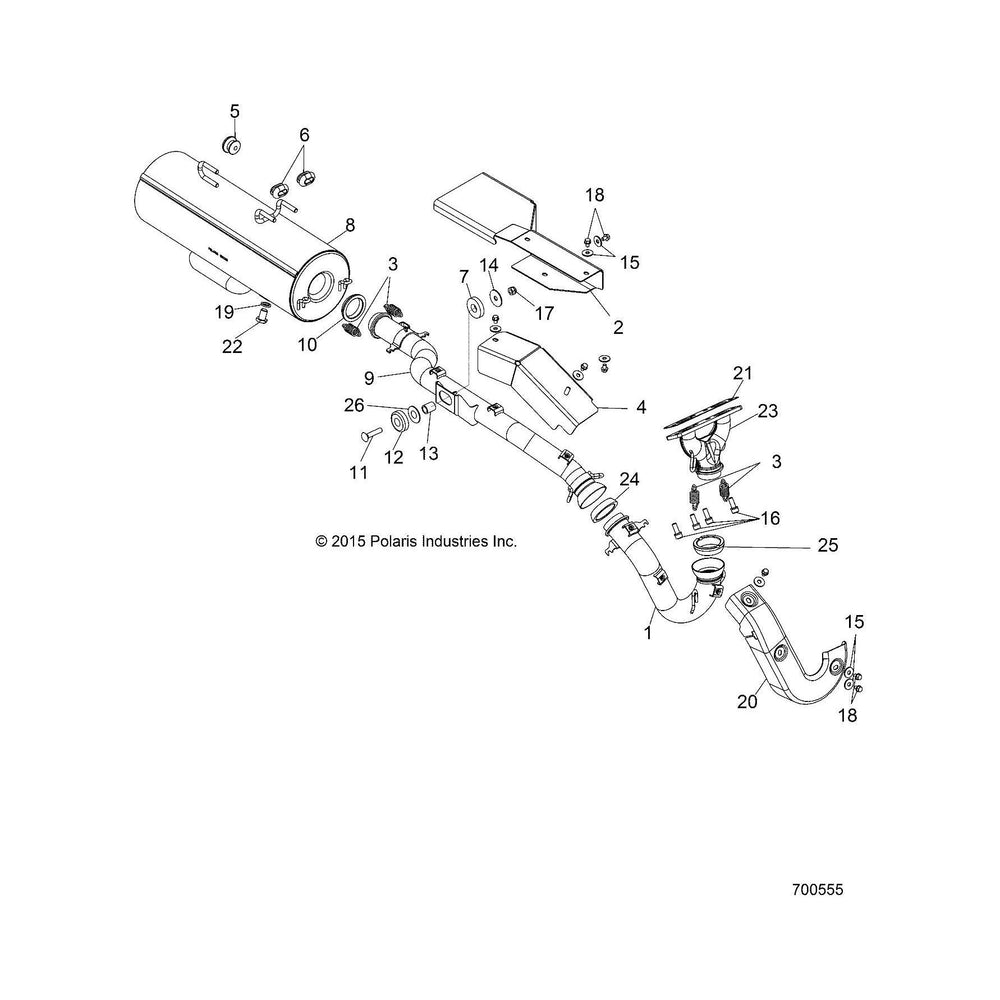 
                      
                        Polaris Ranger Manifold Weld, Powder High Temp Powder Paint, Black, Genuine OEM Part 1261938-489, Qty 1
                      
                    