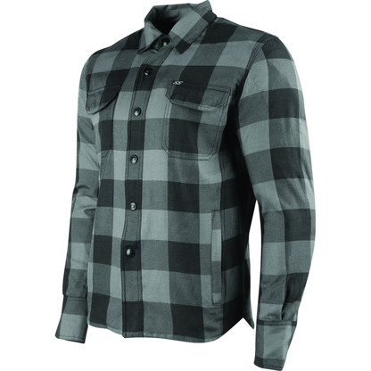 Speed and Strength True Grit Armored Moto Shirt Grey - XL