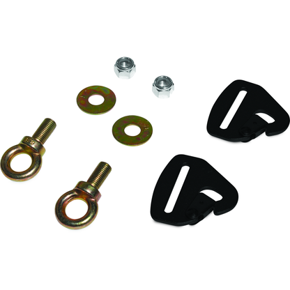 DragonFire Racing Quick-Release Snap Hook Harness Tab Kits - 2 in.