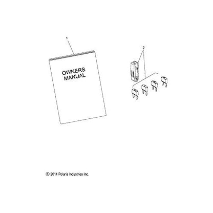 Polaris Slingshot Tools Kit, Slingshot, Genuine OEM Part 2879534, Qty 1
