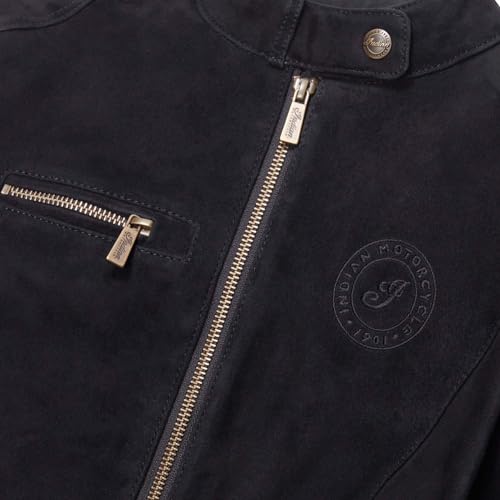 
                      
                        Indian Motorcycle Women's Cleveland Suede Jacket, Black - L - 283337106
                      
                    