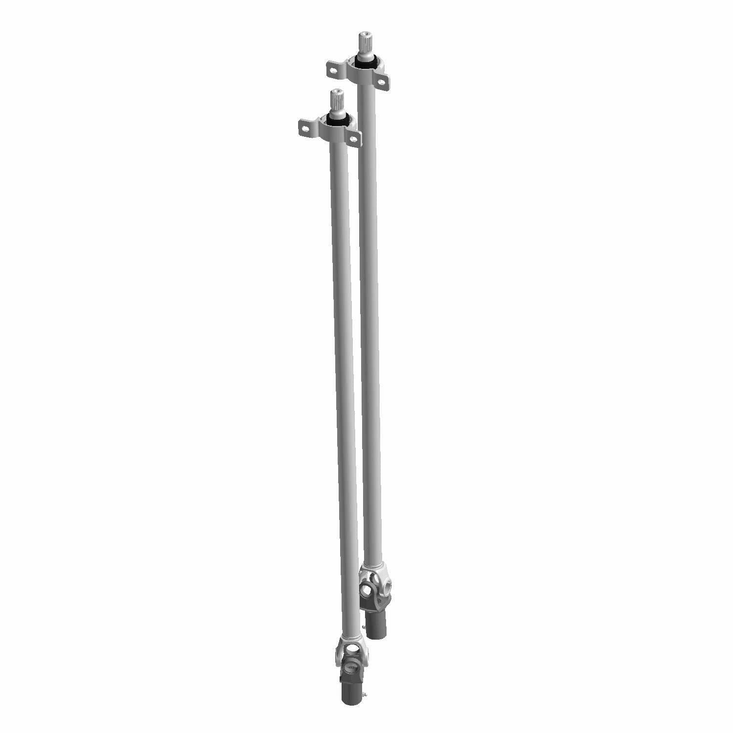 Polaris Ranger Prop Shaft with Bearing Assembly, Front, Genuine OEM Part 1332907, Qty 1