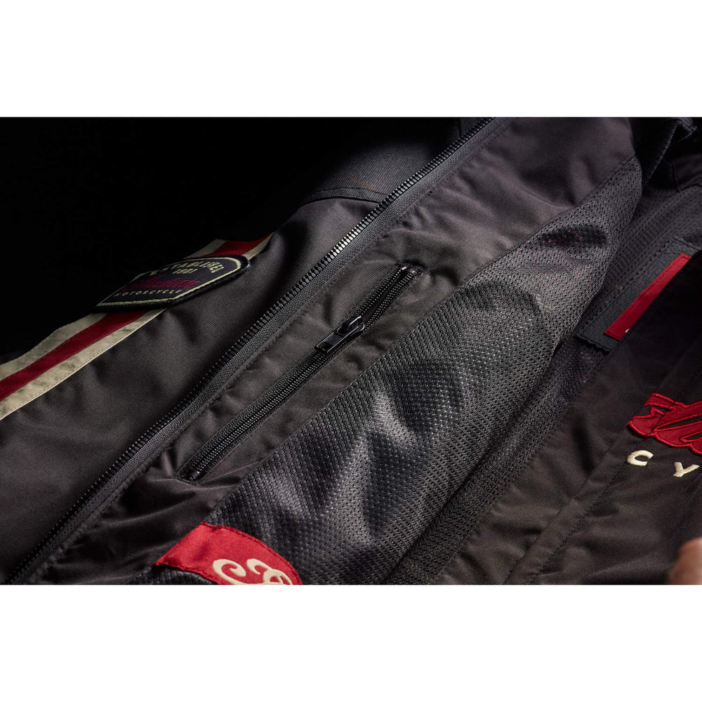 
                      
                        Indian Motorcycle Men's Textile 1901 V2 Jacket, Black - XL
                      
                    