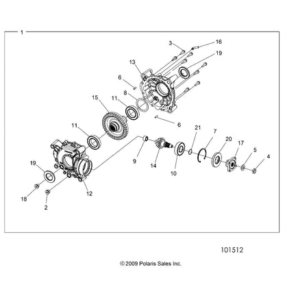 Polaris GEM Socket Head Plug, 18 mm x 1.5 mm, Genuine OEM Part 3234755, Qty 1