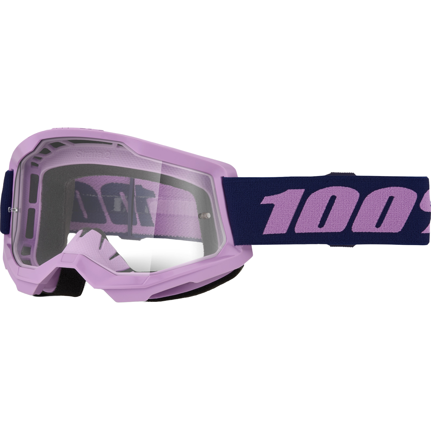 Strata 2 Goggle Purple Clear Lens
