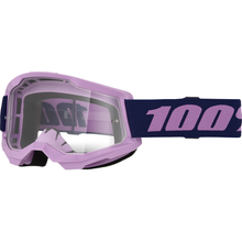 Strata 2 Goggle Purple Clear Lens