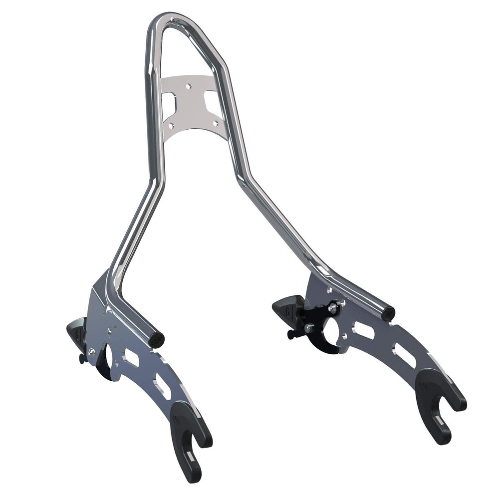 Indian Motorcycle Quick Release Sissy Bar, Chrome, for Specific Chief, Chief Bobber, Chief Dark Horse, Super Chief, Sport Chief Models and More, for Comfort and Support - 2884632-156