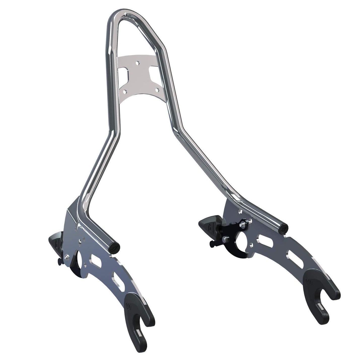Indian Motorcycle Quick Release Sissy Bar, Chrome, for Specific Chief, Chief Bobber, Chief Dark Horse, Super Chief, Sport Chief Models and More, for Comfort and Support - 2884632-156