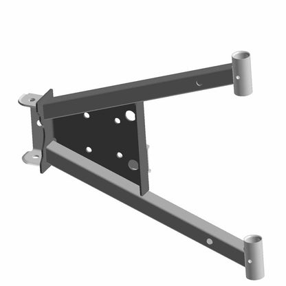 Polaris Ranger Weld Control Arm, Upper, Right, Matte Black, Genuine OEM Part 1018992-458, Qty 1