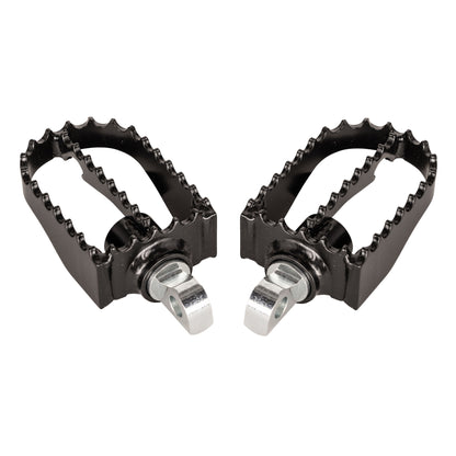 Mx Style Footpegs Black