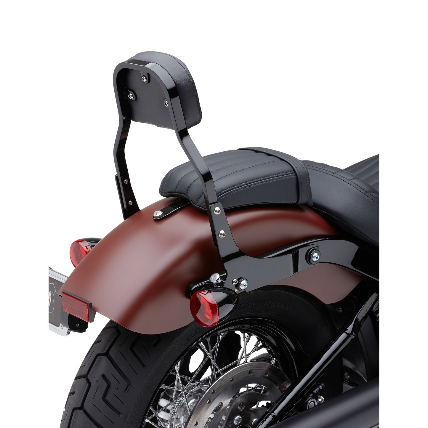Detachable Backrest Mini Black Dyna 06 17