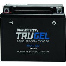 BikeMaster TruGel Battery - MG12-BS
