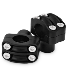 Reaper 1 1/2" Risers 1" Bar Set   Texture Black