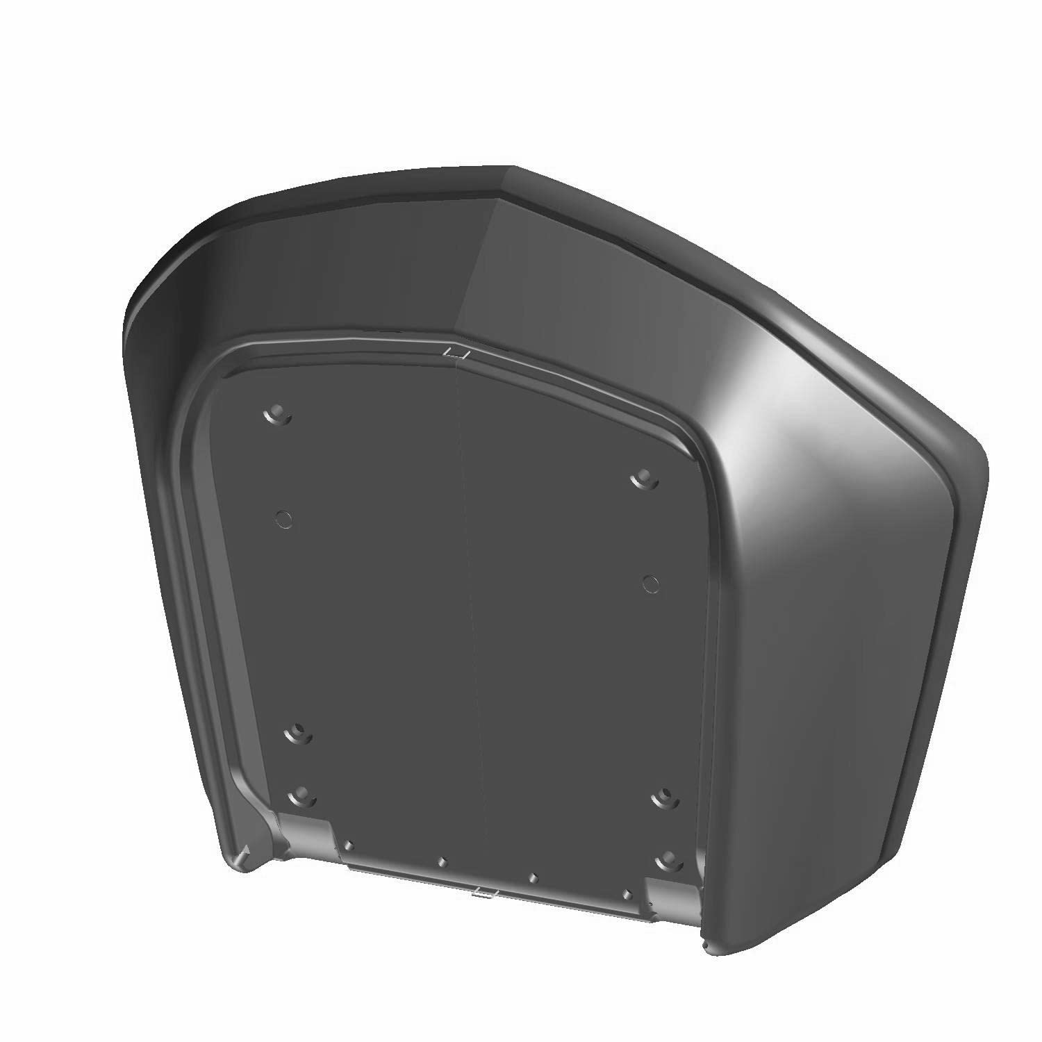 Polaris RZR Seat Bottom Assembly, Black/White, Genuine OEM Part 2684964, Qty 1
