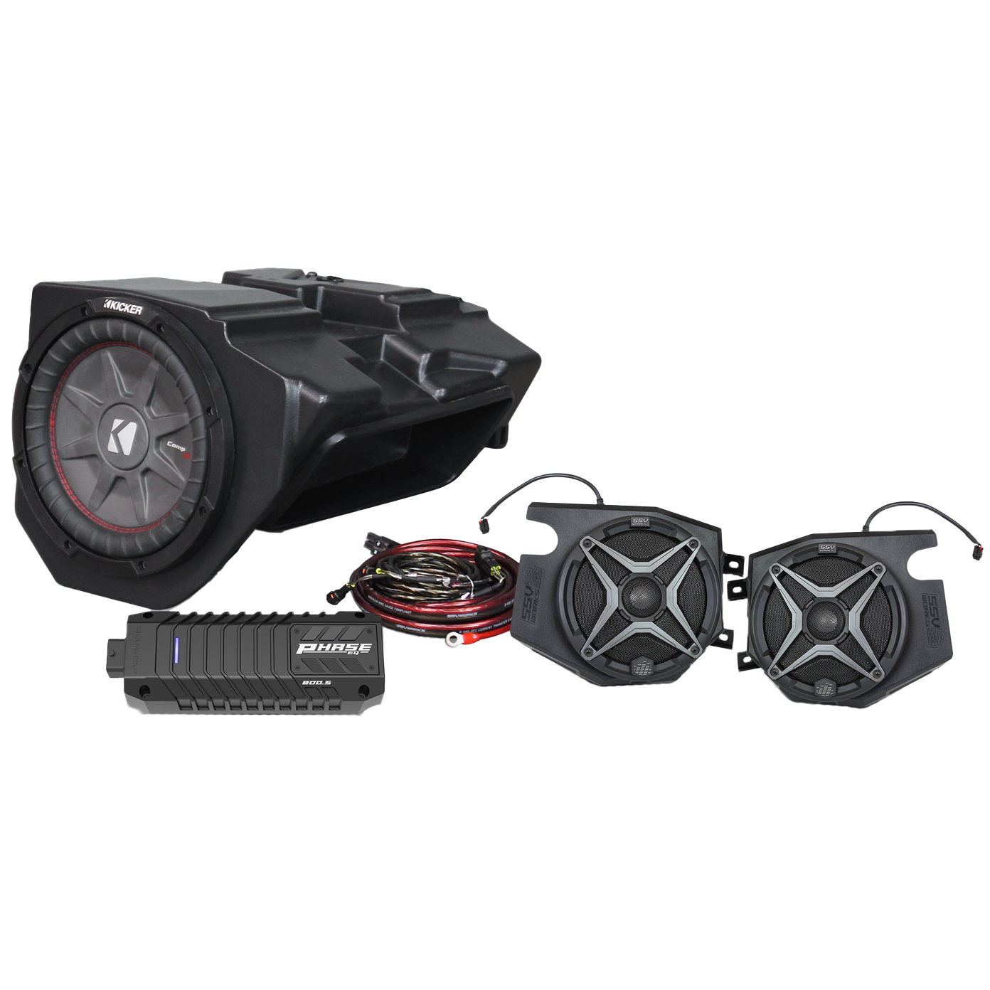 3 Speaker Plug And Play Kit Ride Command