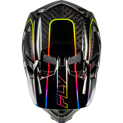 Werx R Flow Carbon Helmet Black Carbon/Black/Multi Md