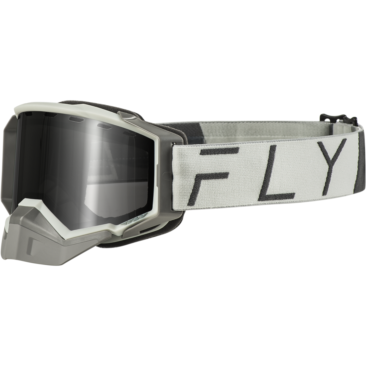 Zone Pro Snow Goggle Grey W/ Silver Mir/Plrzd Smoke Lens