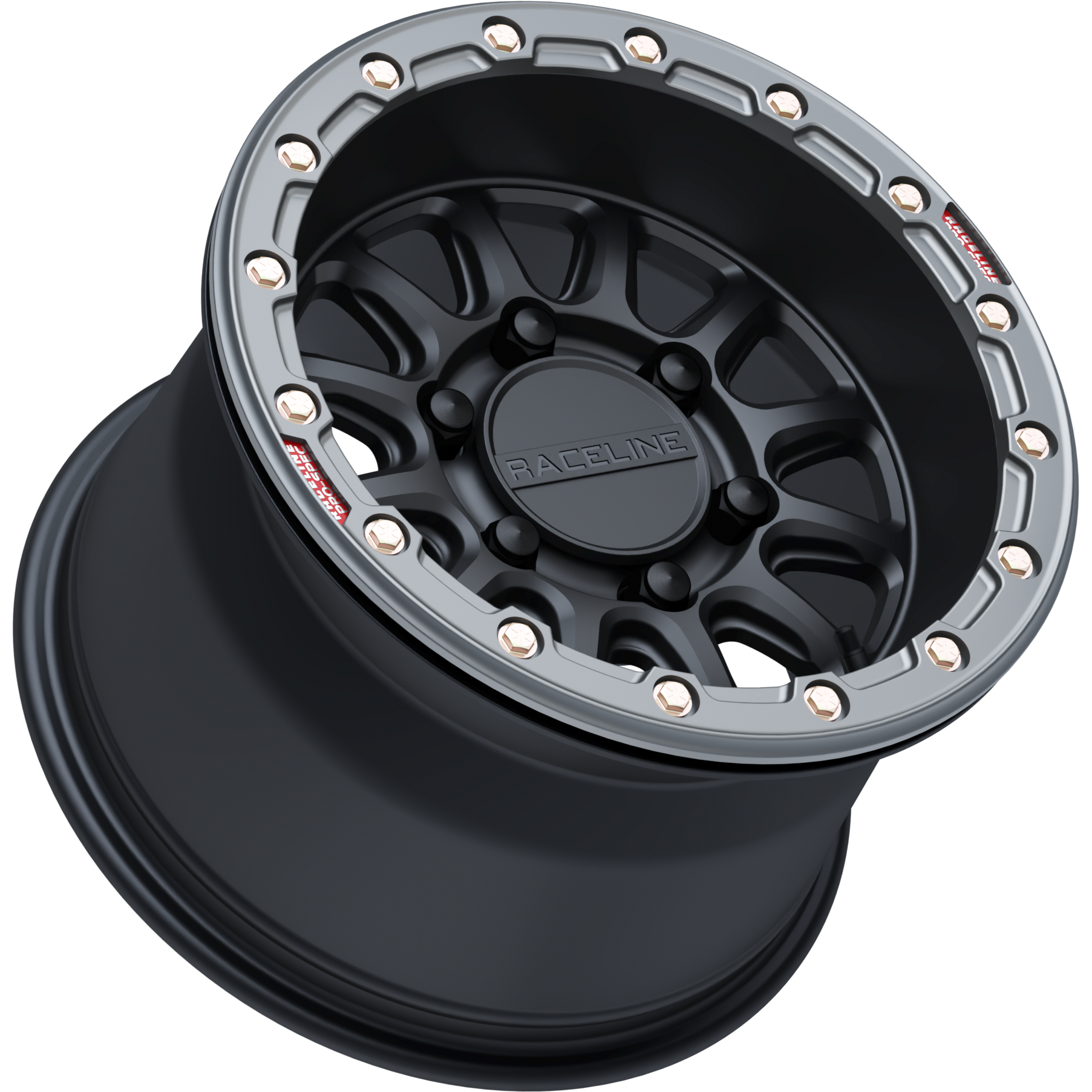 Alpha Wheel 6/139.7 Blk/Gunmetal 15x10 (+25mm)