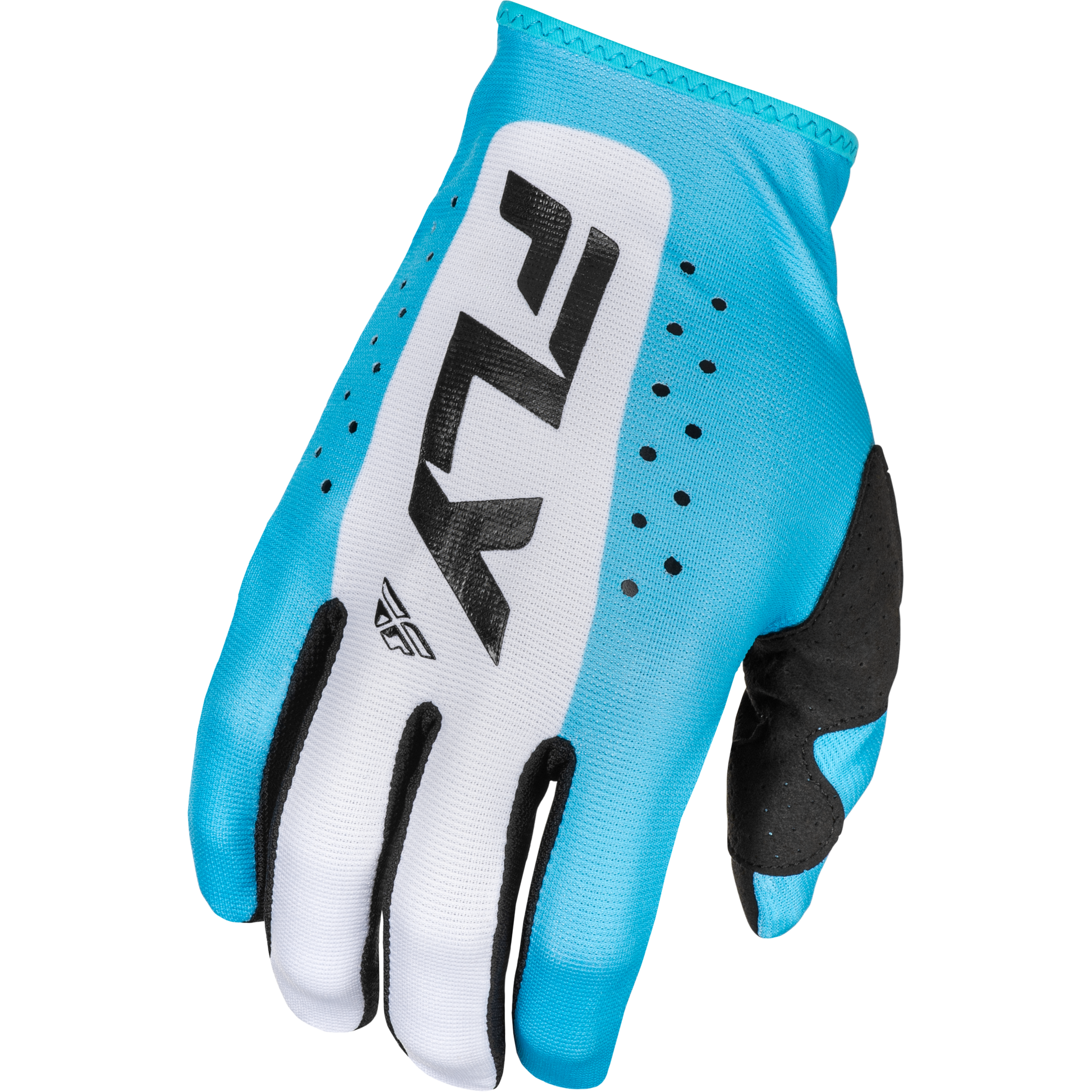 Lite Gloves Blue/White/Black Md