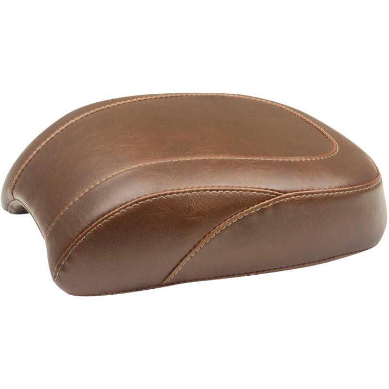 Mustang 18-21 Harley Softail Slim Wide Tripper Passenger Seat - Brown