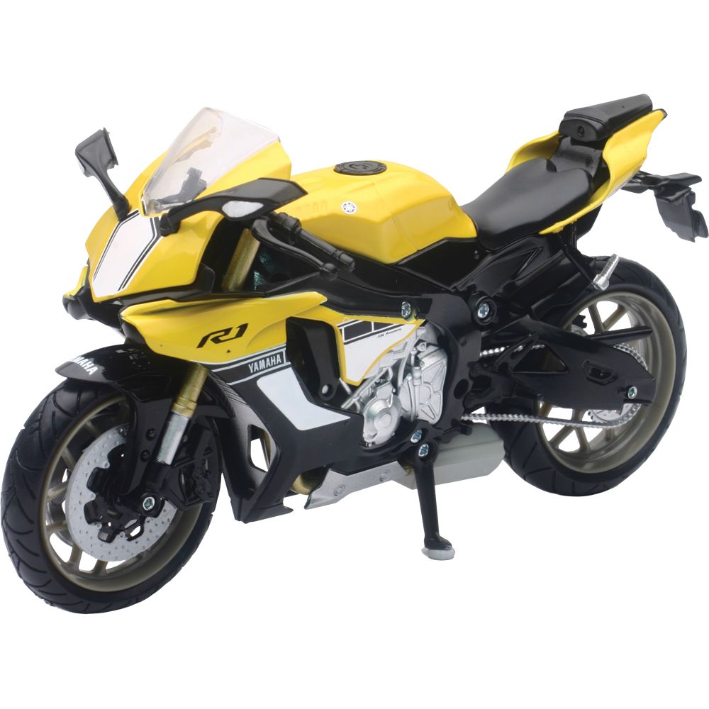 Replica 1:12 Super Sport Bike 16 Yamaha Yzf R1 Yellow