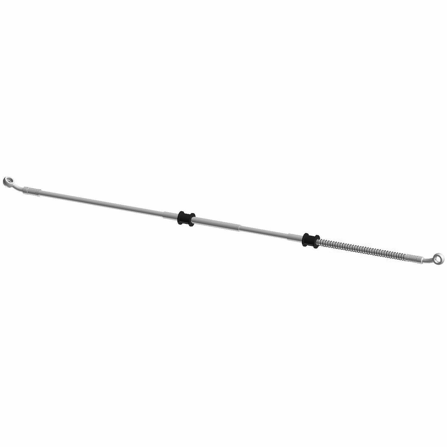 Polaris ATV Brake Line, Front, Left, Genuine OEM Part 1913510, Qty 1