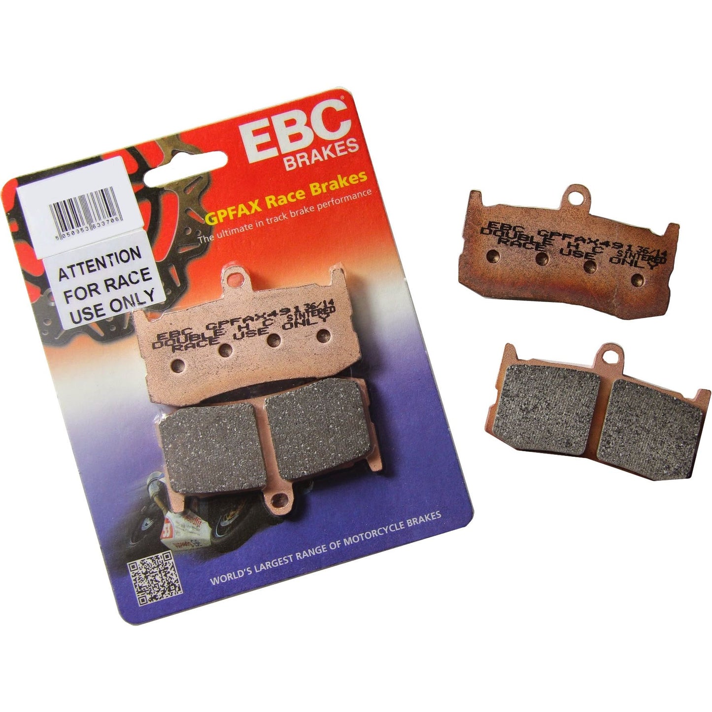 Gpfax Brake Pads Race Only
