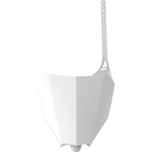 Front Number Plate White