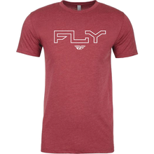 Fly Edge Tee Cardinal Sm