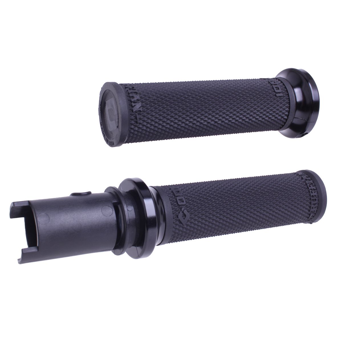 Lock On Ruffian Grips Black/Black Cvo `23 24