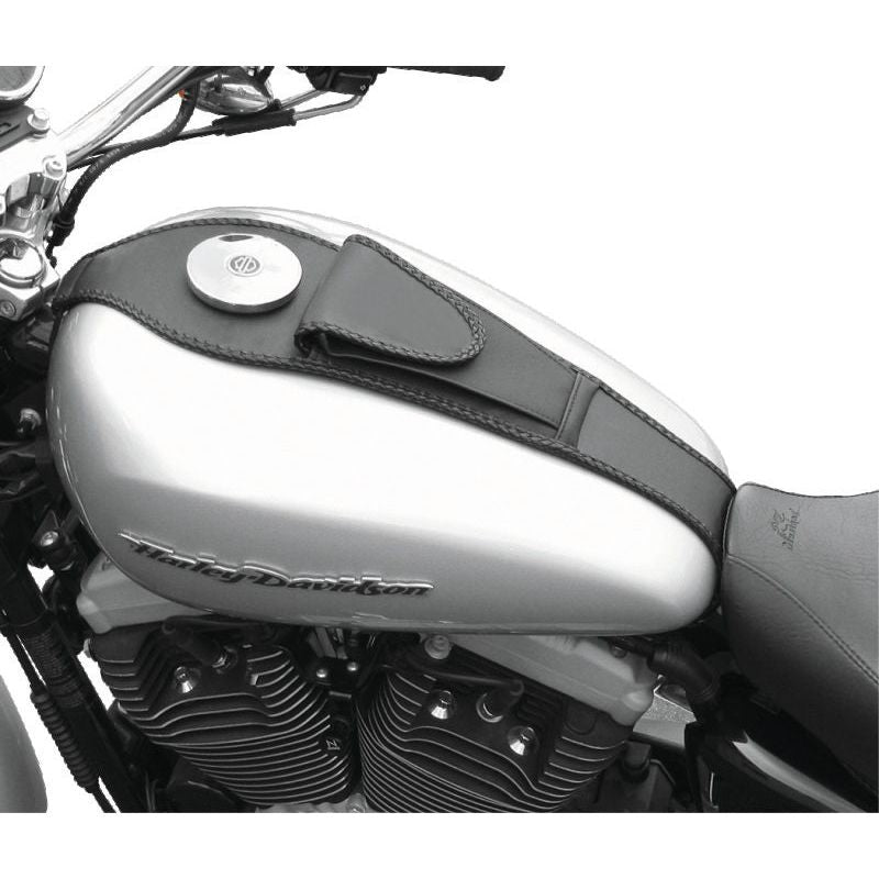 Mustang 11-13 Harley Blackline,12-17 Slim/Slim S Wide Touring Solo Seat w/DBR Diamond - Black