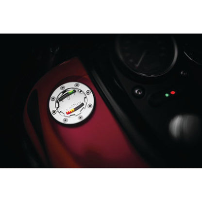 Kuryakyn Informer LED Fuel & Battery Gauge Chrome