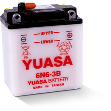 Yuasa 6N6-3B Conventional 6-Volt Battery