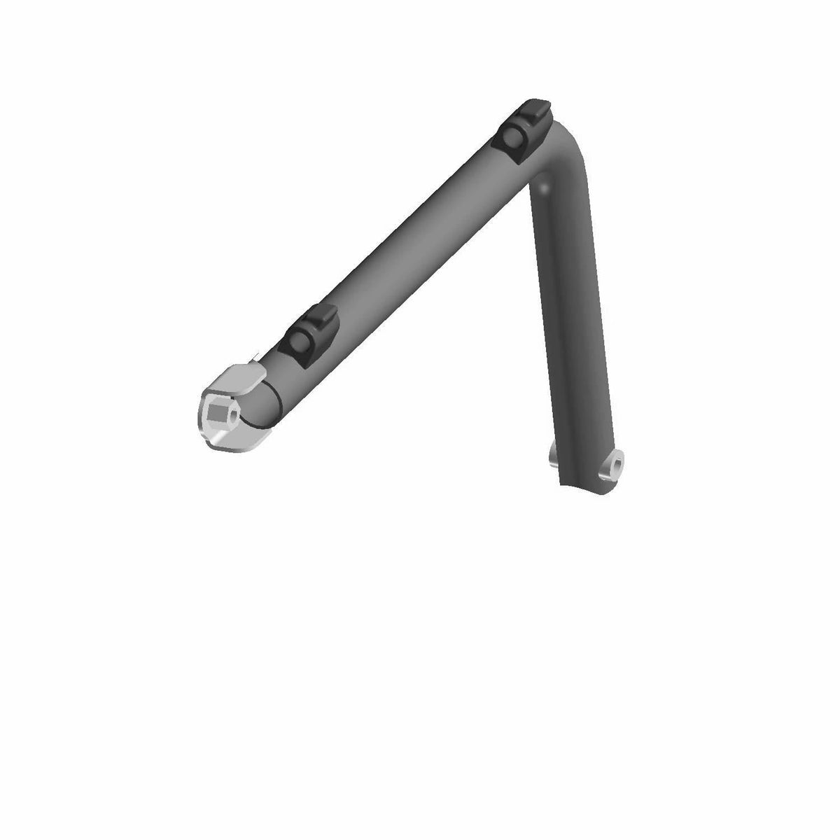 Polaris RZR Bolster Weld, Left, Matte Black, Genuine OEM Part 1020237-458, Qty 1