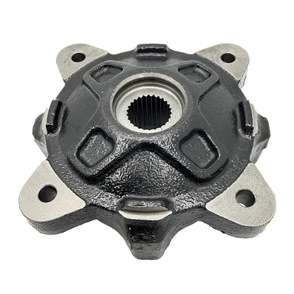 Polaris Ranger Front Wheel Hub, Medium Gloss Black, Genuine OEM Part 5137659-067, Qty 1